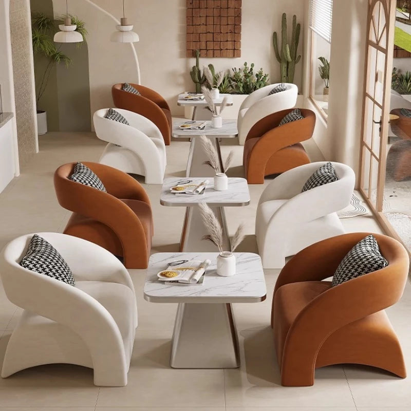 New Sofa, Living Room, Single Person, Light Luxury, High-end Reception, Small Sofa, Beauty Salon, Lazy Leisure Chair Furniture
