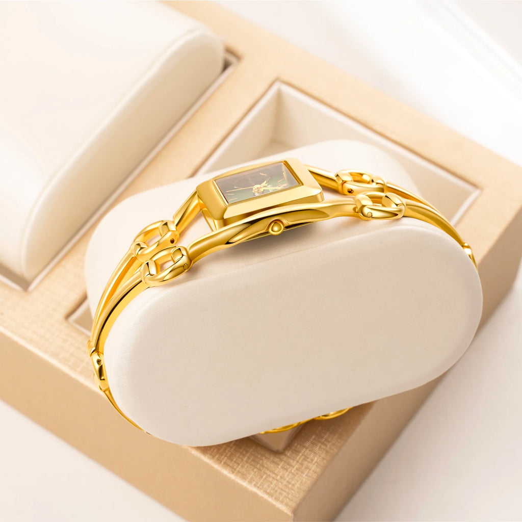 Women's Fashion Bracelet Watch: Water-resistant Quartz Timepiece – A Luxurious and Elegant Gift reloj mujer montre