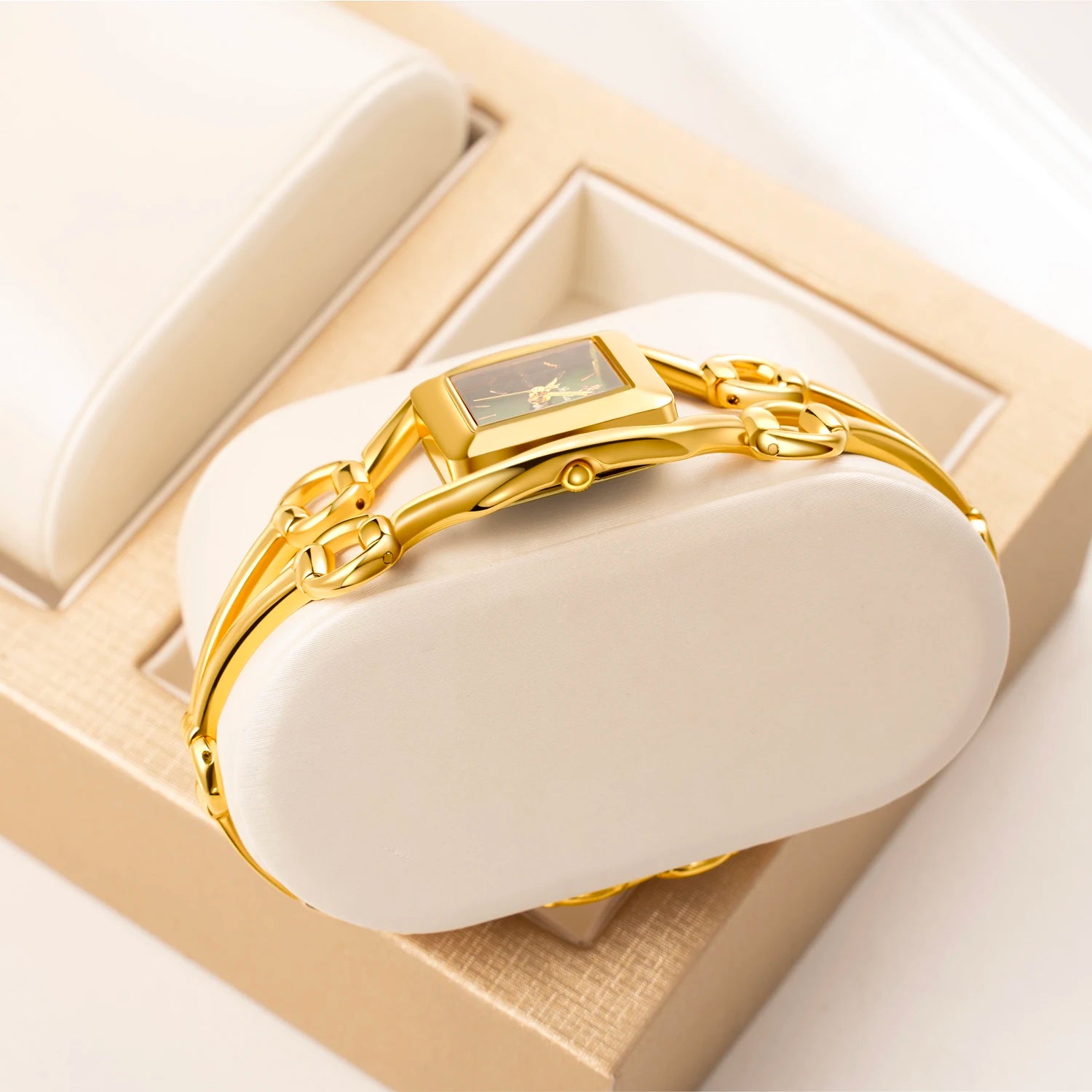 Women's Fashion Bracelet Watch: Water-resistant Quartz Timepiece – A Luxurious and Elegant Gift reloj mujer montre