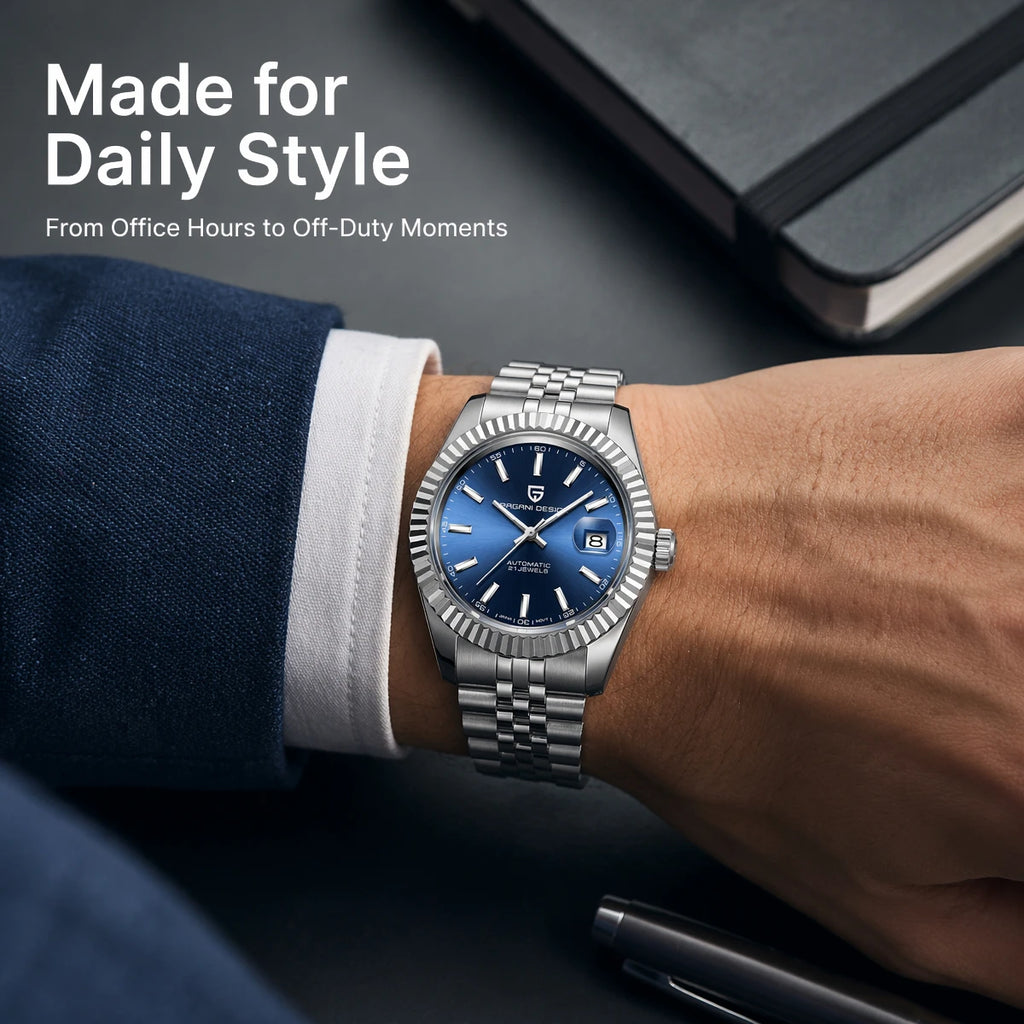2026 PAGANI DESIGN New Men Mechanical Watches Luxurious Business Automatic Watch 100M Waterproof Stainless Steel Watch for Men