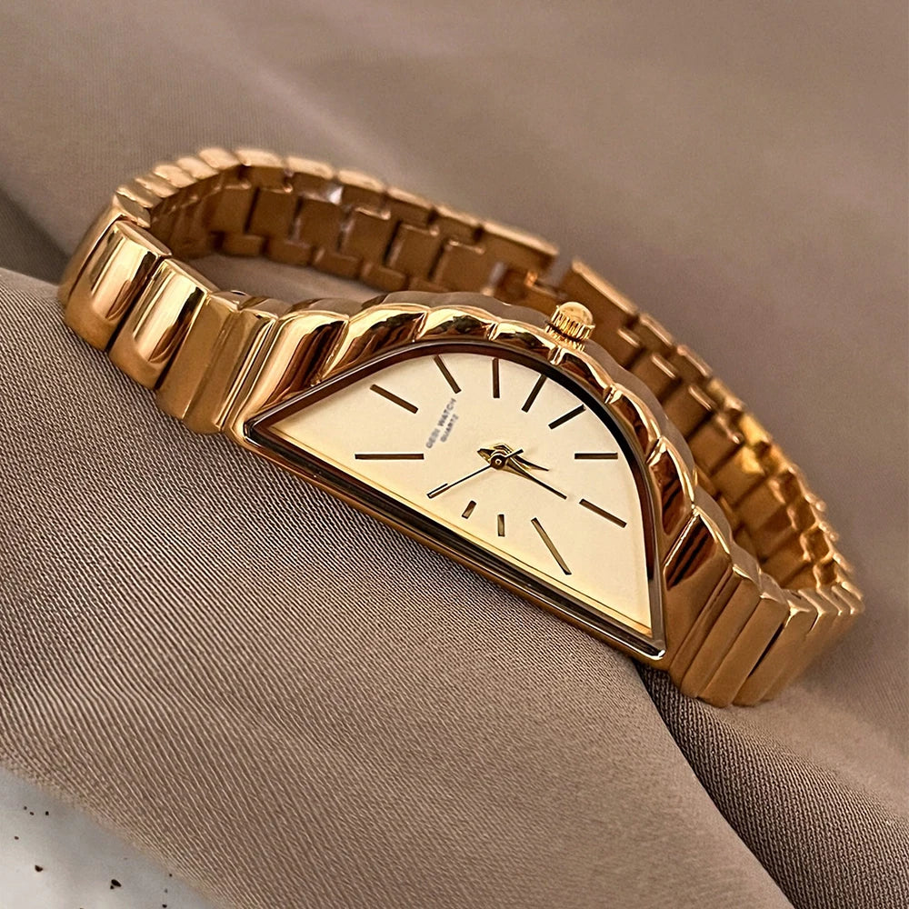 GEDI Gold Watch Elegant 2026 Wristwatches Ladies Watches Luxury Vintage Niche Waterproof Quartz Watches Gifts for Women