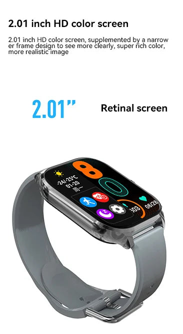 2026 New Bluetooth Call Smart Watch Electronics Smartwatch Digital Fitness Clock Sports Wrist Watches for Man Woman Android iOS