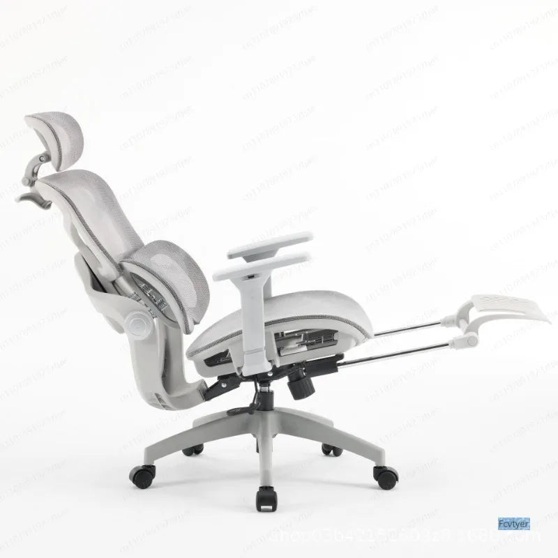 Ergonomic chair, sedentary and reclining, office swivel chair
