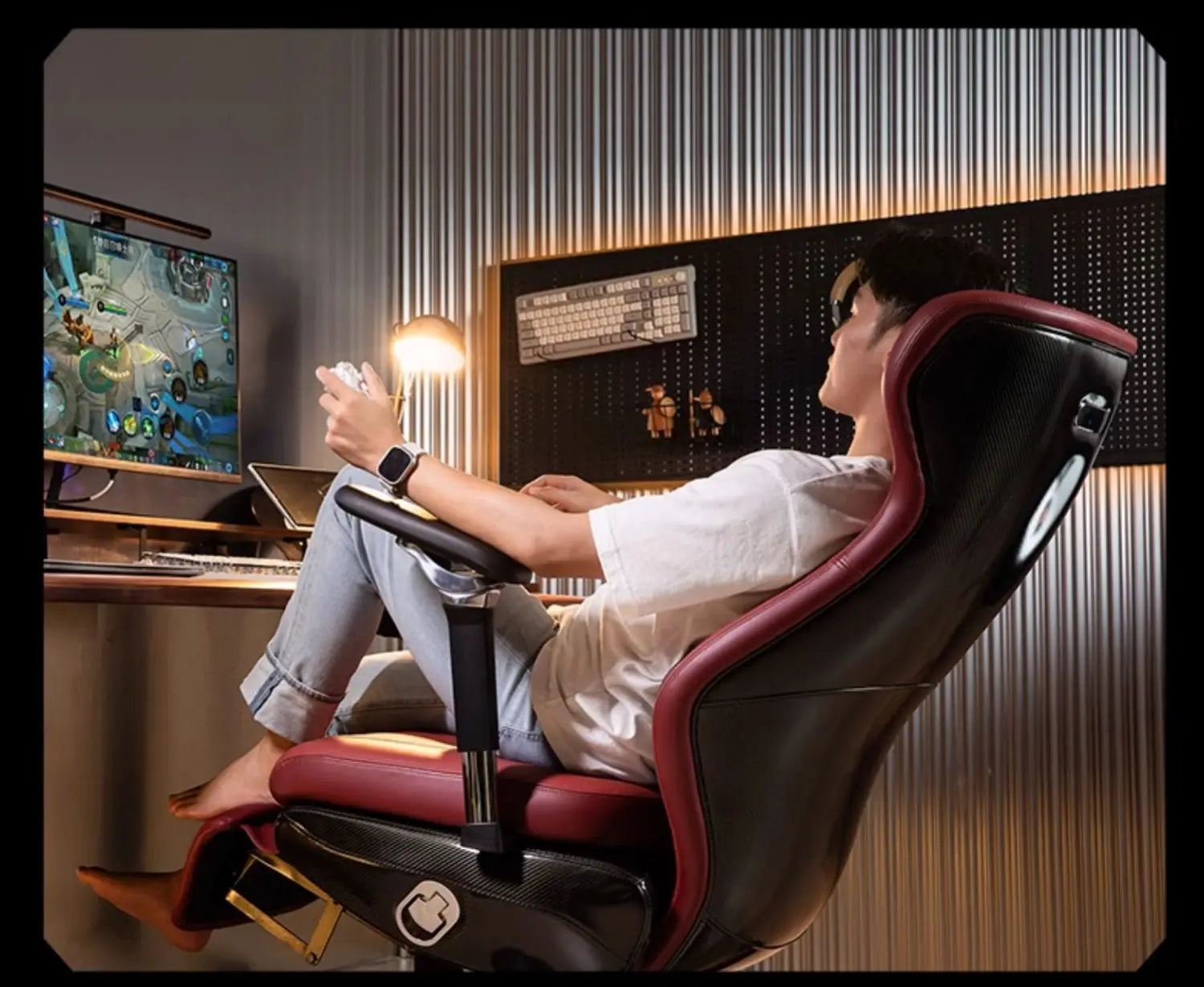 Computer chair, ergonomic boss chair, home esports game, intelligent office chair