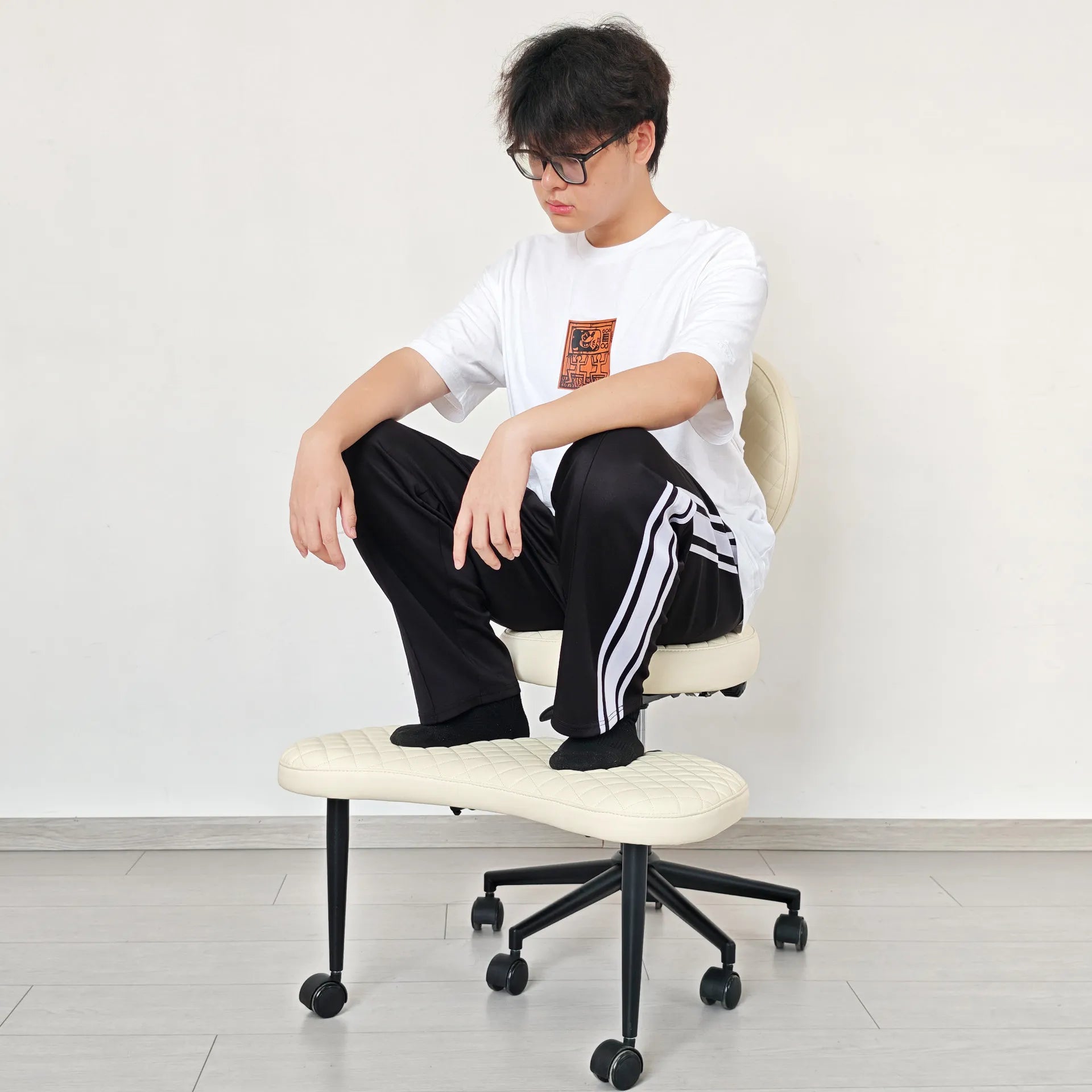 With backrest meditation yoga profiled computer office chair comfortable sedentary not tired cross-legged chair