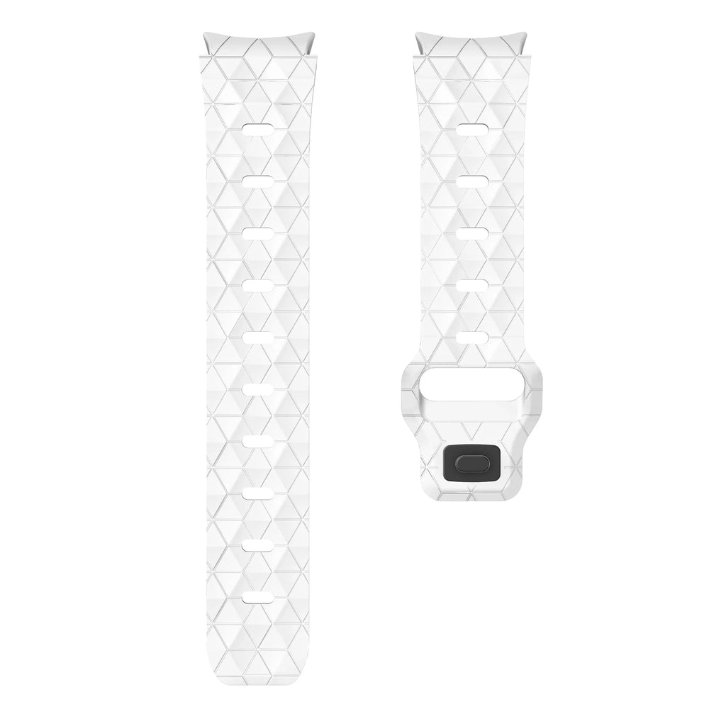 Silicone Strap for Samsung Galaxy Watch 7 6 5 4 40mm 44mm Football Pattern Bracelet Wristband for Watch 6-4 Classic 47mm 46mm
