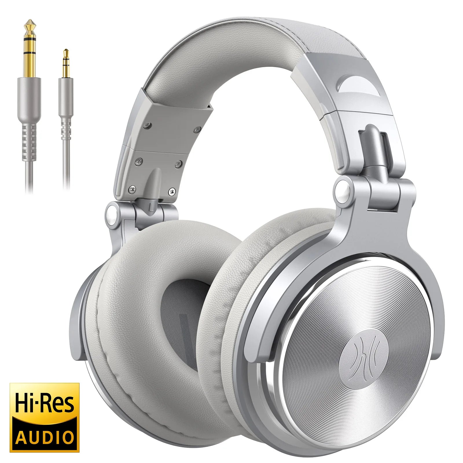 Oneodio Wired HiFi Headphones Professional Studio DJ Headphones With Mic Over Ear Hi-Res Headset Monitoring For AMP Guitar Phone