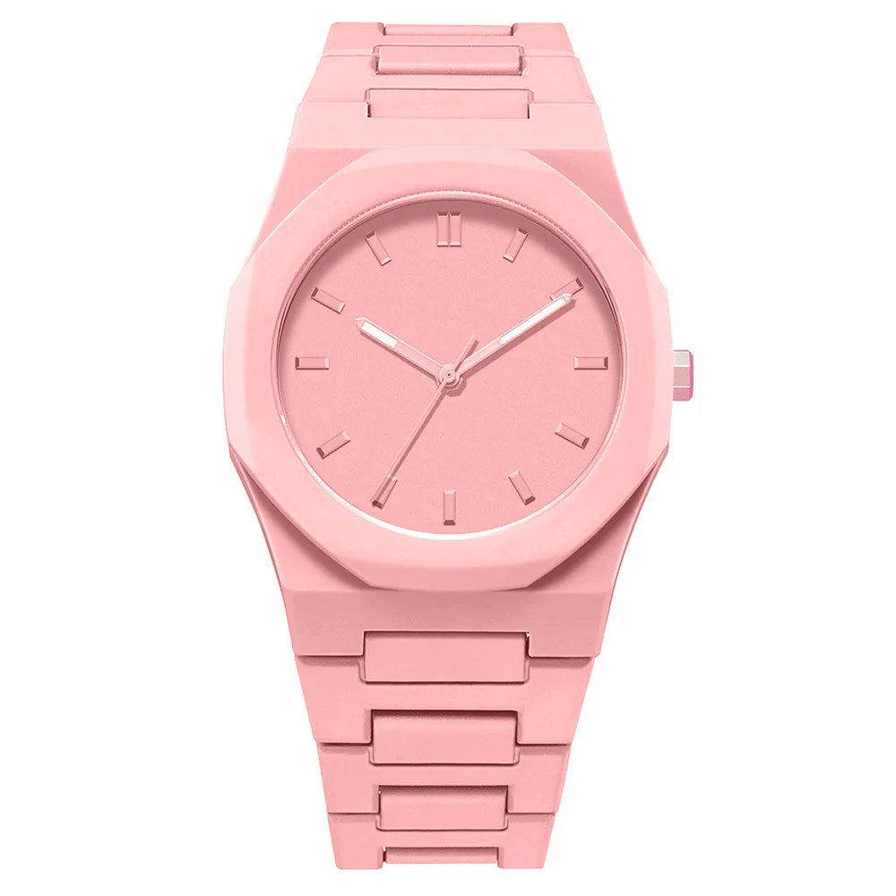 Top Fashion Men Luxury Calendar Watch Women Business Casual Quartz Watches Sports Plastic Watch Students Watches Reloj Hombre