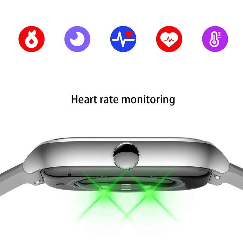 2026 New Bluetooth Call Smart Watch Electronics Smartwatch Digital Fitness Clock Sports Wrist Watches for Man Woman Android iOS