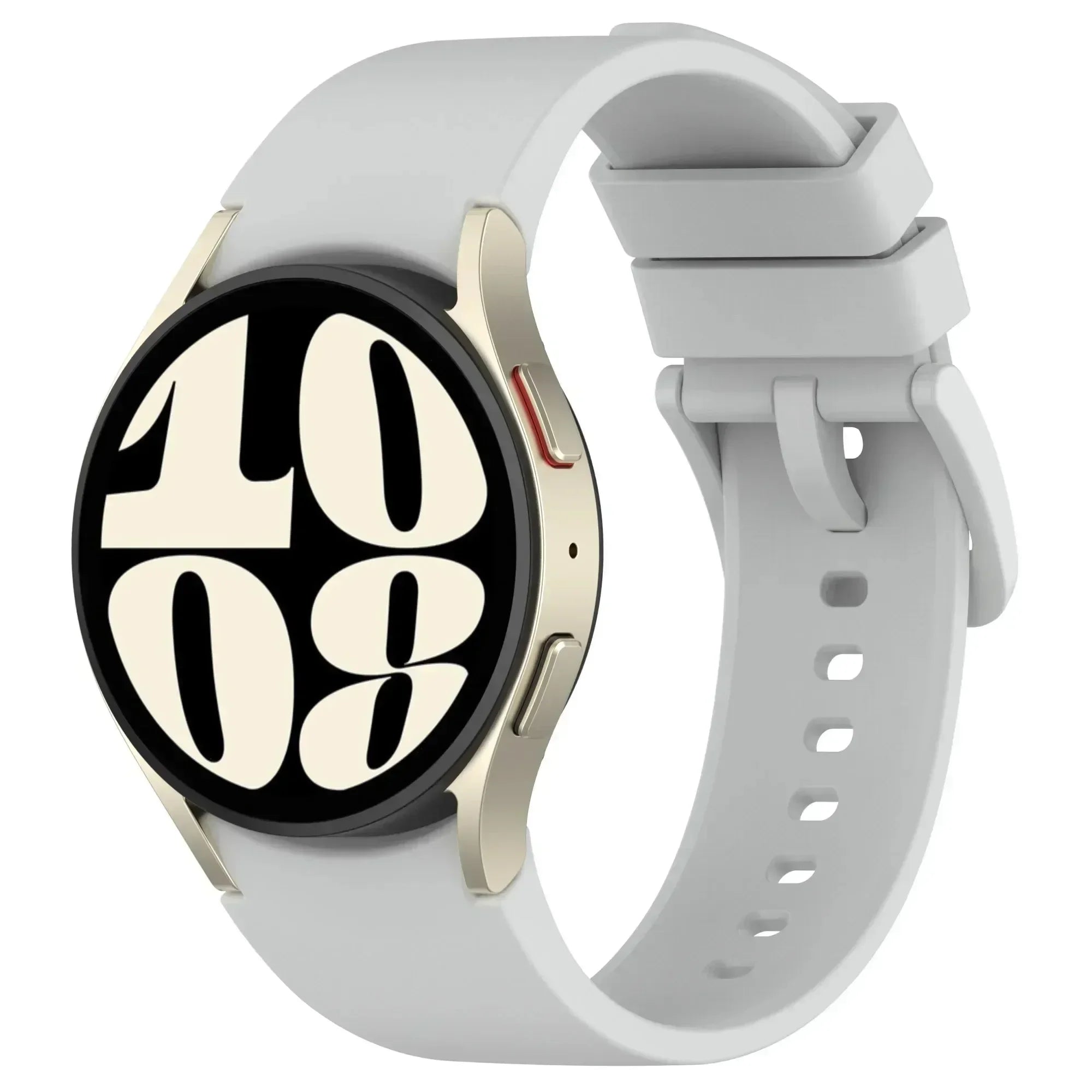 New Official Silicone Strap For Samsung Galaxy Watch 6 4 Classic 47mm 46mm 43/42mm Watchband Galaxy Watch 7 6 5 4 40mm 44mm Belt