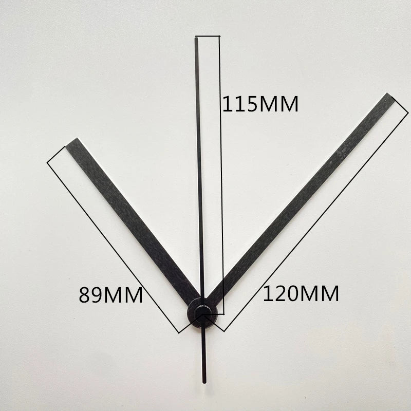 Mute DIY Wall Clock Movement Mechanism with Clock Hands Silent Kit Battery Operated Watch Repair Parts Replacement Set