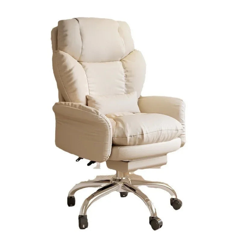 AOLIVIYA Modern Comfortable Computer Chair, Reclining Lazy Sofa for Long Sitting Home Use Office Desk Bedroom Gaming B915623