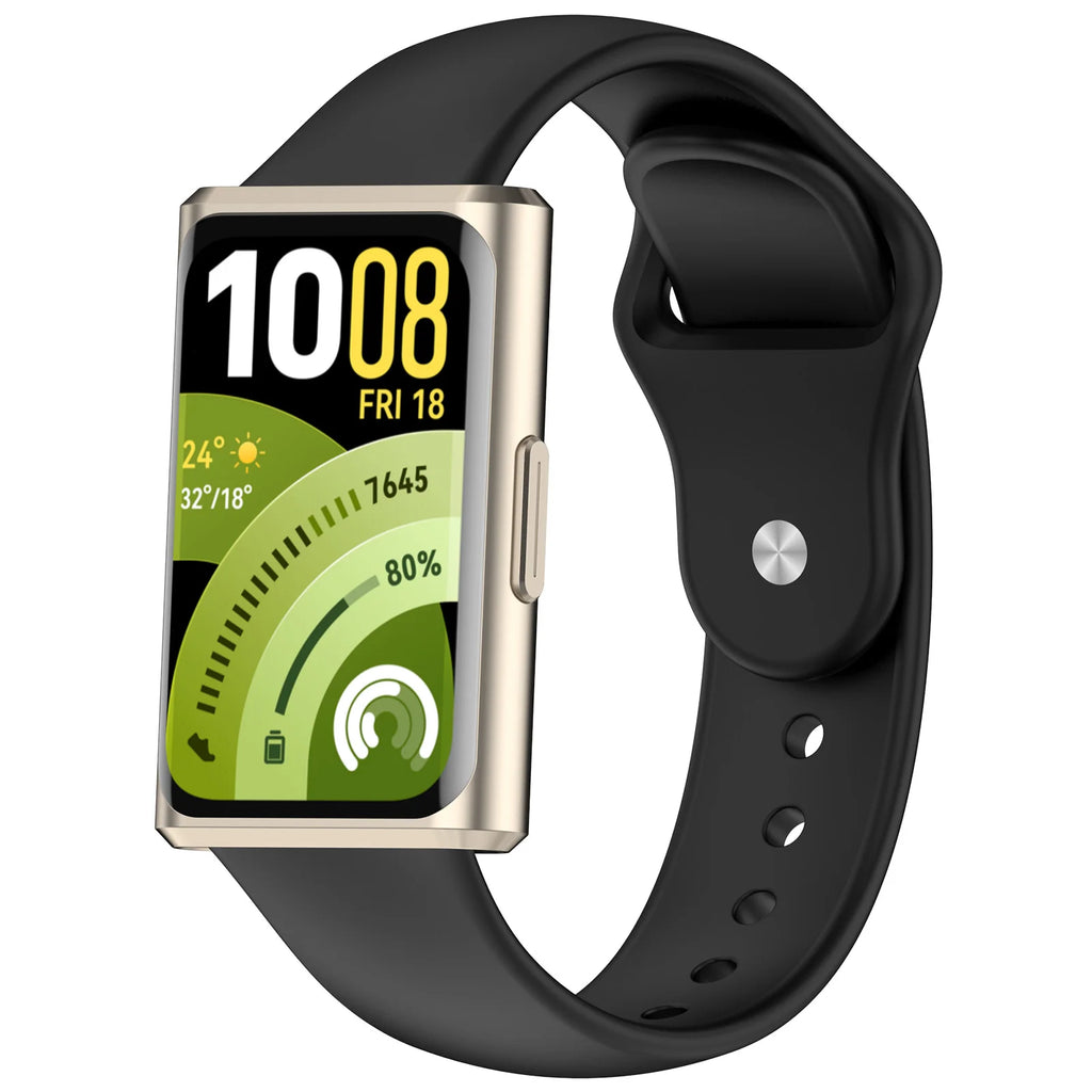 Original Silicone Strap For Huawei Band 11 Pro Fashion Comfortable Bracelet For Huawei Band 11 Smart Watch Replaceable Accessory