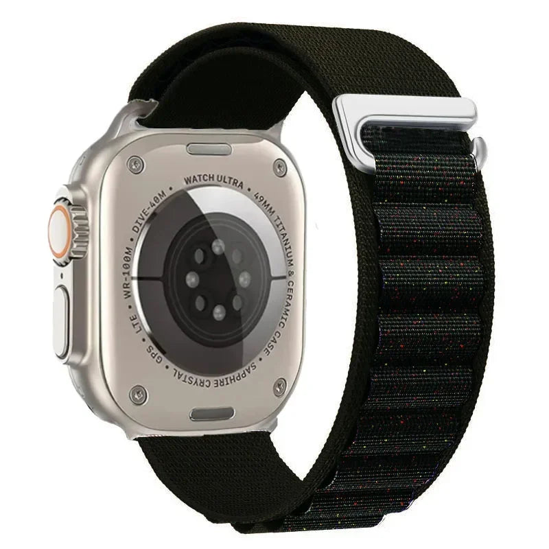 Alpine Strap for Apple Watch Ultra/3 11 10 9 8 7 Band 46mm 49mm 45mm 41mm Nylon Sports Bracelet IWatch 6 5 4 3 SE 44mm 40mm 42mm