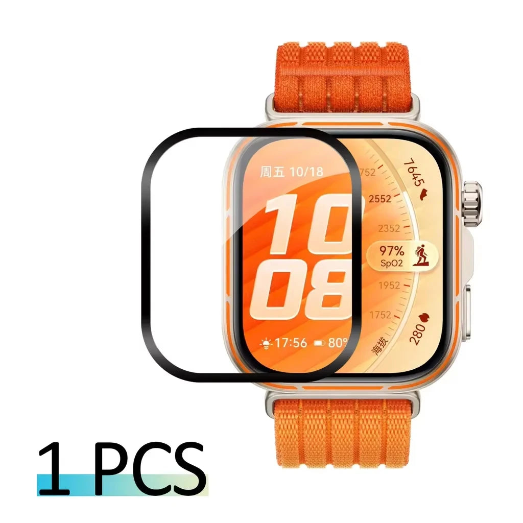 Tempered Glass Film For Huawei Watch fit 5 5 pro Smartwatch Accessories HD Hydraulic Huawei Watch fit 4 4 pro Screen Protector