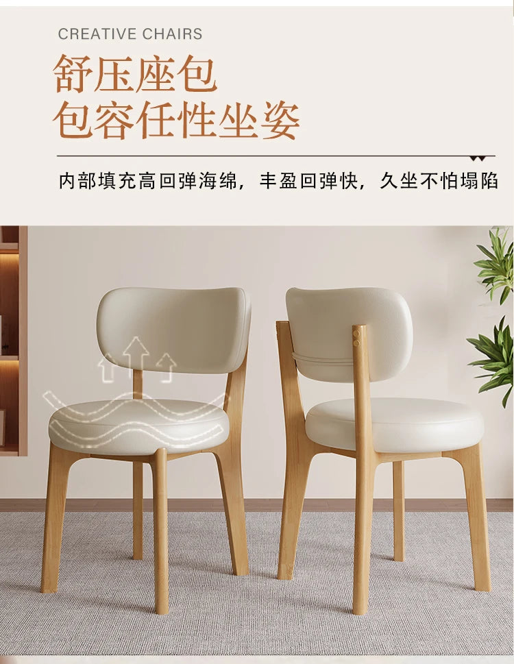 Portable Folding Mesh Chair Adjustable Cushioned Wood Solid Stackable Chair Kitchen Dining Breathable Restaurant Leg Fabric Cafe