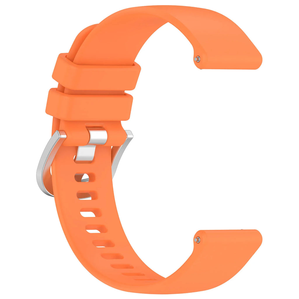 18mm 20mm 22mm Silicone Strap For Garmin Vivoactive 6 5 4 4s Band Watch Venu 4 3 2 2s SQ Forerunner 265 165 Bracelet Wristband