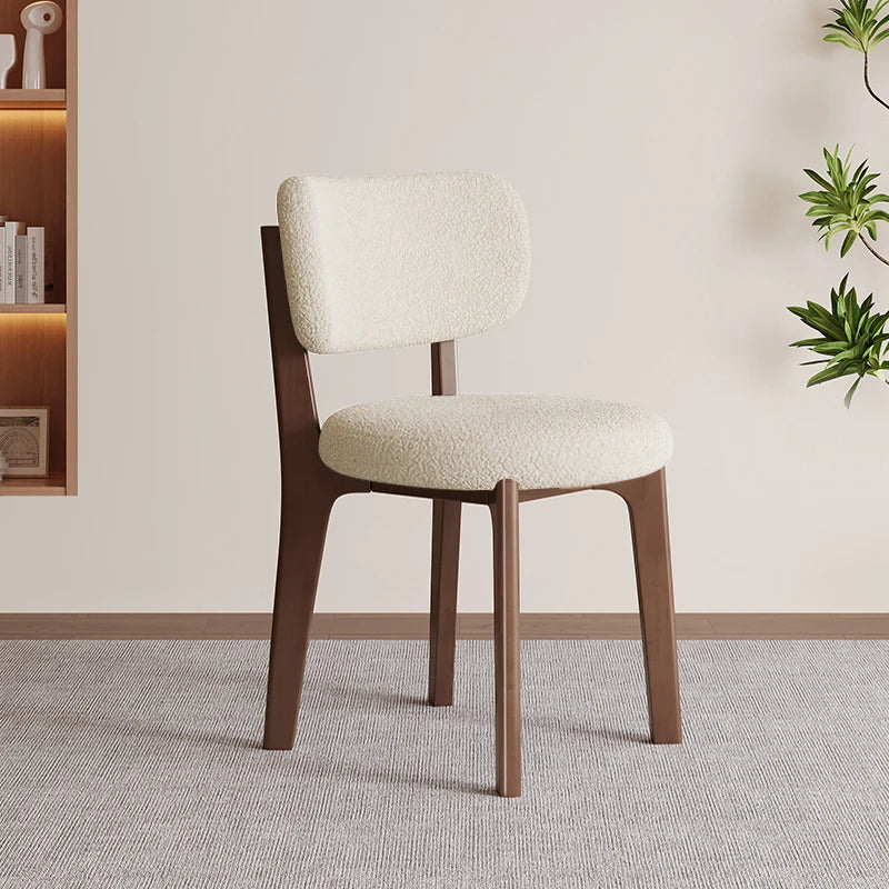Portable Folding Mesh Chair Adjustable Cushioned Wood Solid Stackable Chair Kitchen Dining Breathable Restaurant Leg Fabric Cafe