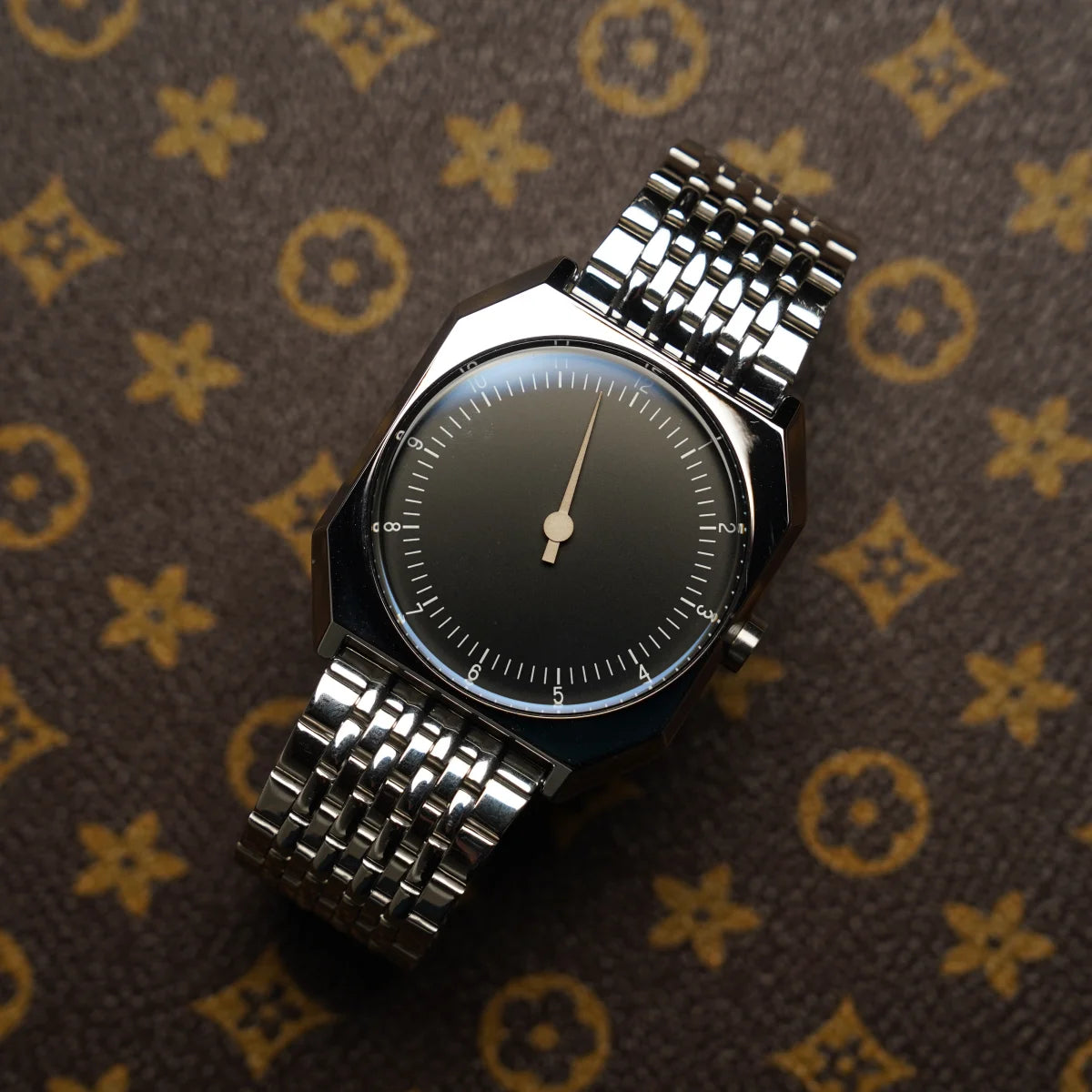 SKU Retro One Pointer Watch for Men luxury high quality Vintage Style Quartz Watch Unique Design Fashion Wrist watch for man men