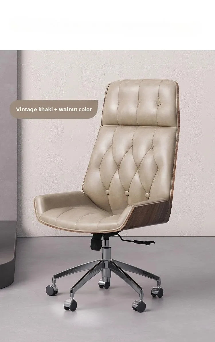 Office, computer chair, retro style office chair. Sitting for a long time without getting tired can make you feel relaxed
