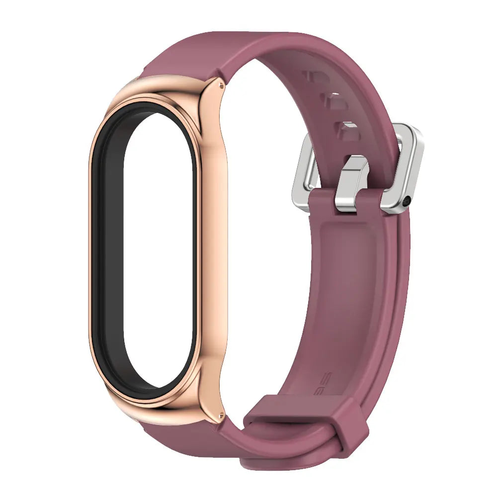 Strap for Mi Band 10 9 8 7 6 5 Watch Band for Mi Band 10 Silicone Wristband for Mi Band 9 Bracelet For Mi Band 8 Strap