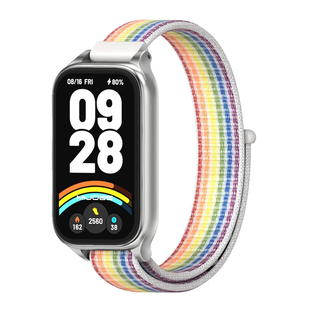 Strap For Mi Band 9 Active Watchband for Mi Band 8 Active 9 Active Silicone Wristband for Mi Band 9 Active Smartband Accessories