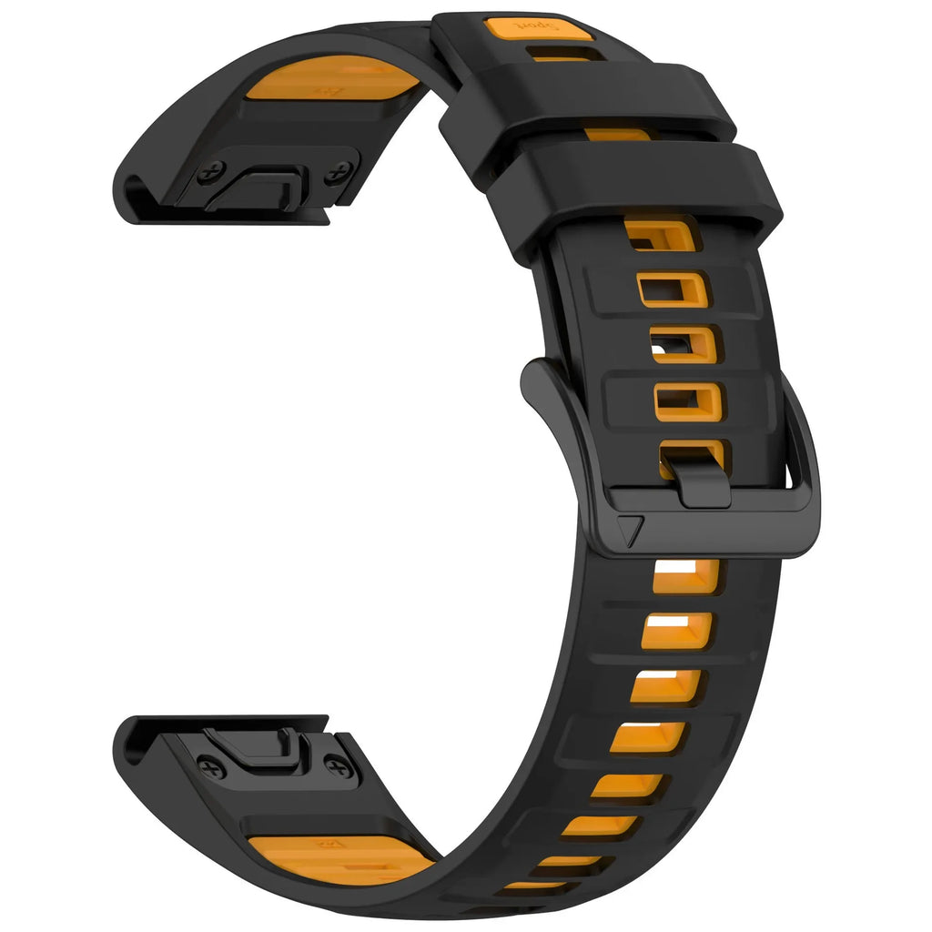For Garmin Fenix 8 43mm 47mm 51mm Sports Original Silicone Wristband for Garmin Epix/Quatix7/Fenix 7X 6X 7S Pro/Descent Mk3 Band