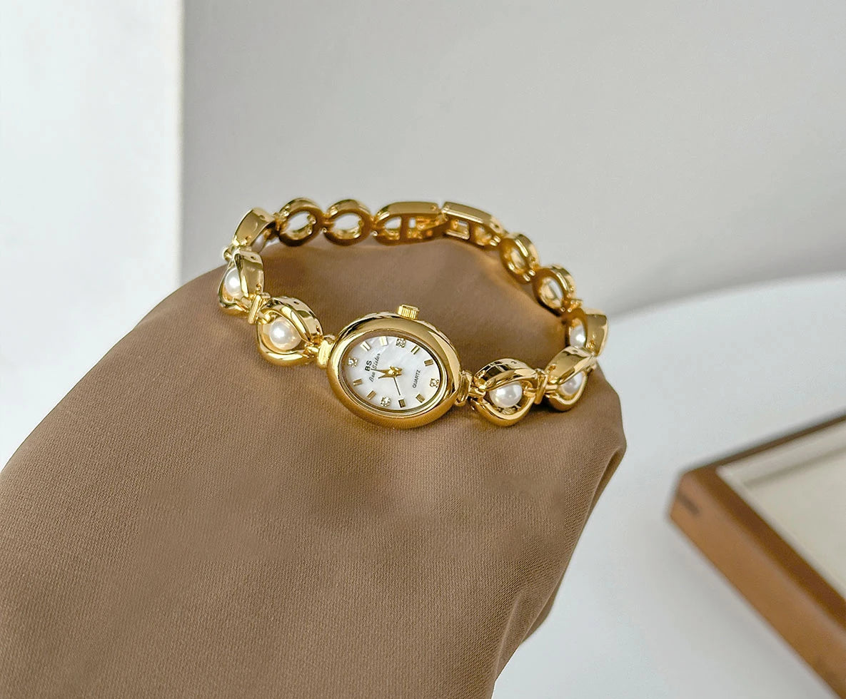 Women's Watch Bracelet Quartz Wristwatches Brand Luxury Vintage Casual Small Silver Clock High Quality Watch Ladies