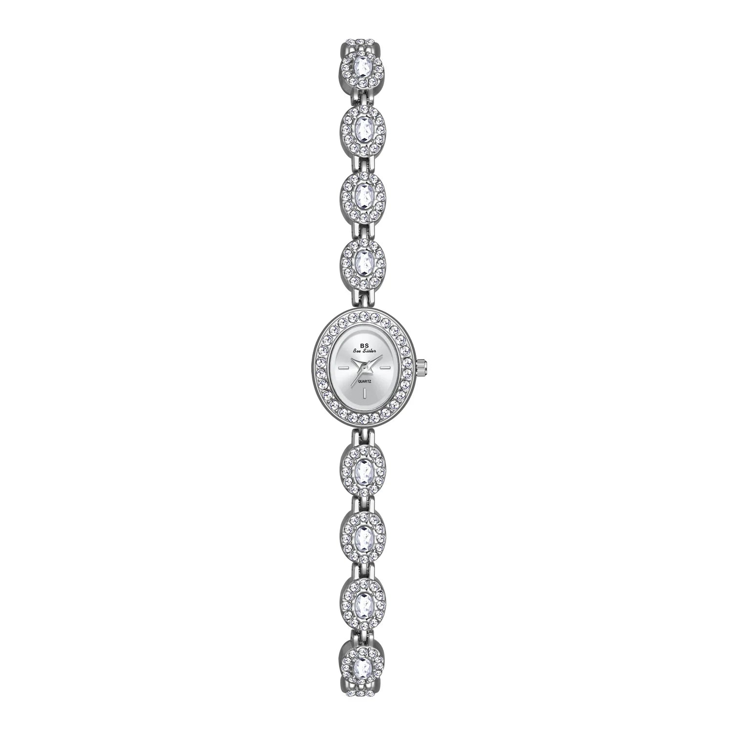 Colorful Diamond Luxury Women's Watch Elegant Bracelet Wristwatch Waterproof Quartz Hand Clock Gifts For Girlfriend
