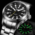 YELANG V1021S Men Quartz Watch 42mm Swiss Ronda  Movement 10-year battery life T100 Luminous 100m Waterproof Men's Diving Watch