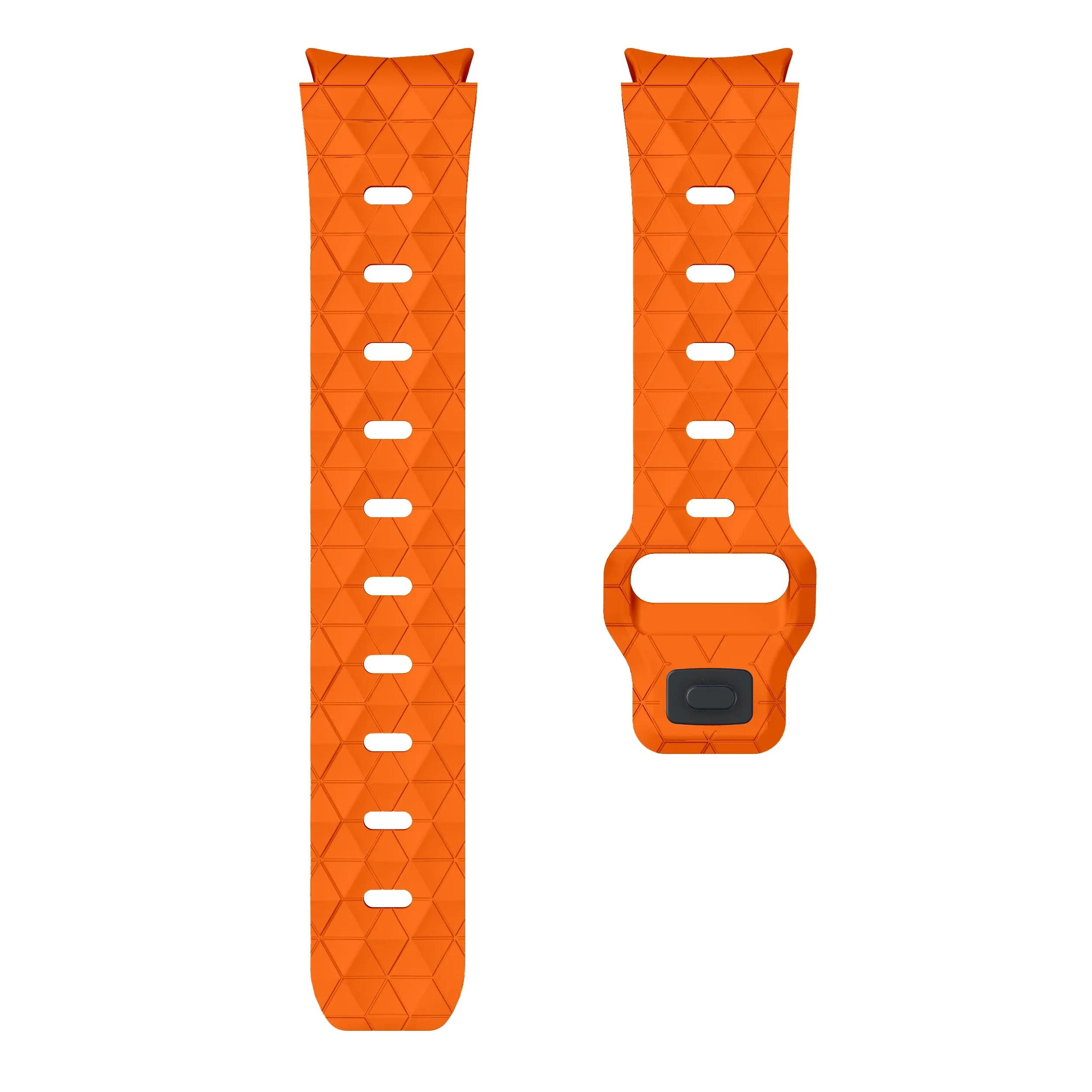 Silicone Strap for Samsung Galaxy Watch 7 6 5 4 40mm 44mm Football Pattern Bracelet Wristband for Watch 6-4 Classic 47mm 46mm