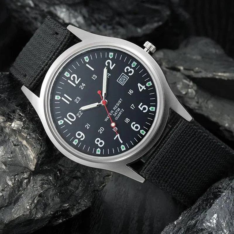 Fashion Men Watches Luxury Brand Fashion Mens Quartz Watch Luminous Hands Male Clock Big Dial Waterproof Man Wristwatch