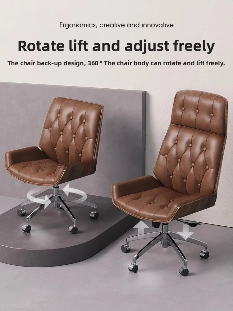 Office, computer chair, retro style office chair. Sitting for a long time without getting tired can make you feel relaxed