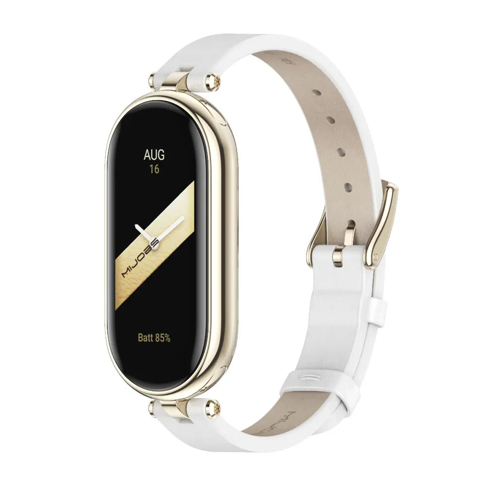 Strap for Mi Band 10 9 8 7 6 5 Watchband for Xiao mi Smart Band 9 Strap for Mi Band 8 Leather Wristband For Mi Band 7 Correa