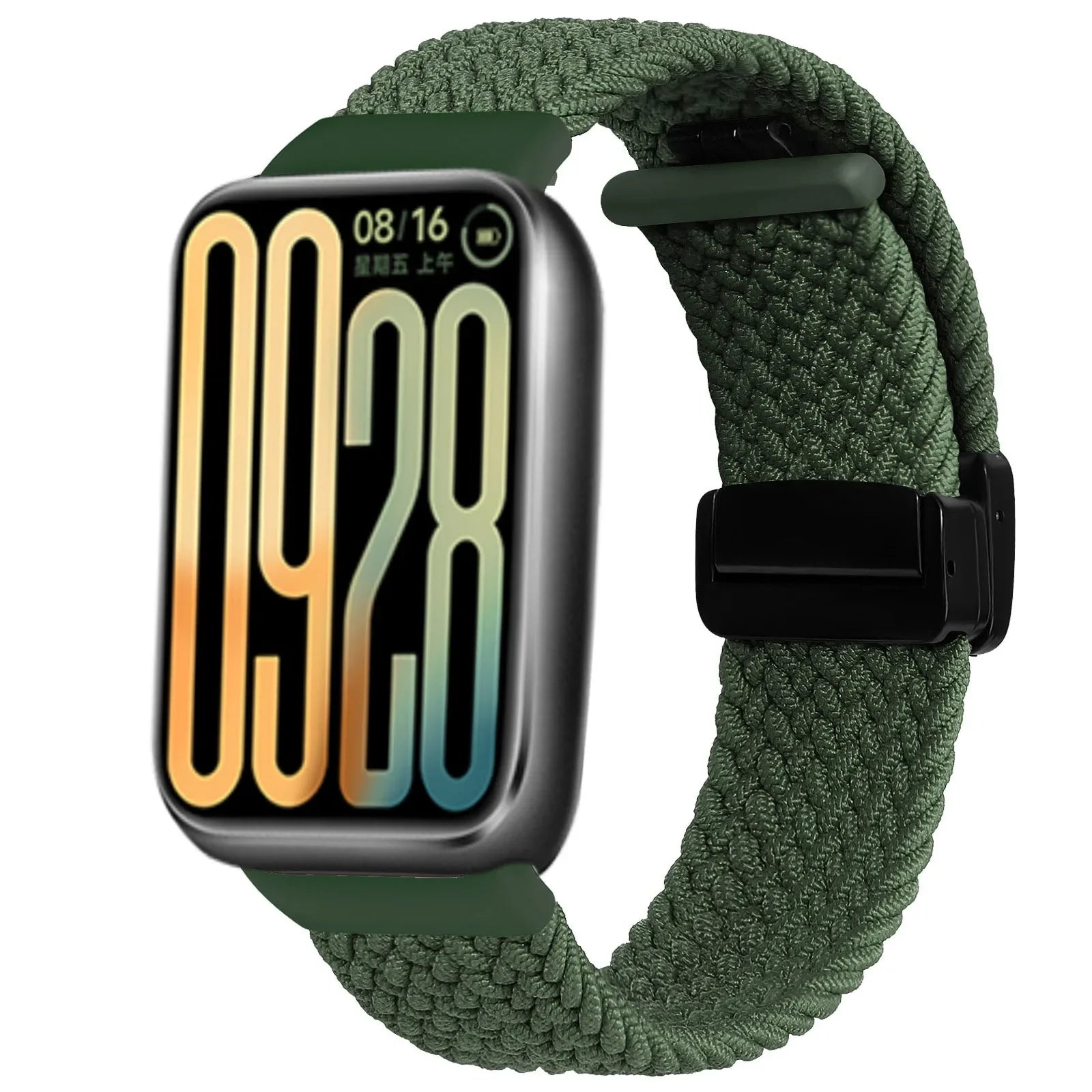 Nylon Strap for Xiaomi Mi Band 9 Pro/Mi Band 8 Pro Breathable Braided Bracelet for Redmi Watch 6/5/4 Sport Watchband Accessories