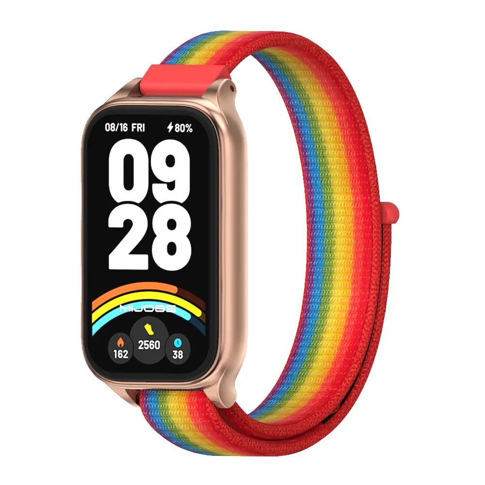Strap For Mi Band 9 Active Watchband for Mi Band 8 Active 9 Active Silicone Wristband for Mi Band 9 Active Smartband Accessories