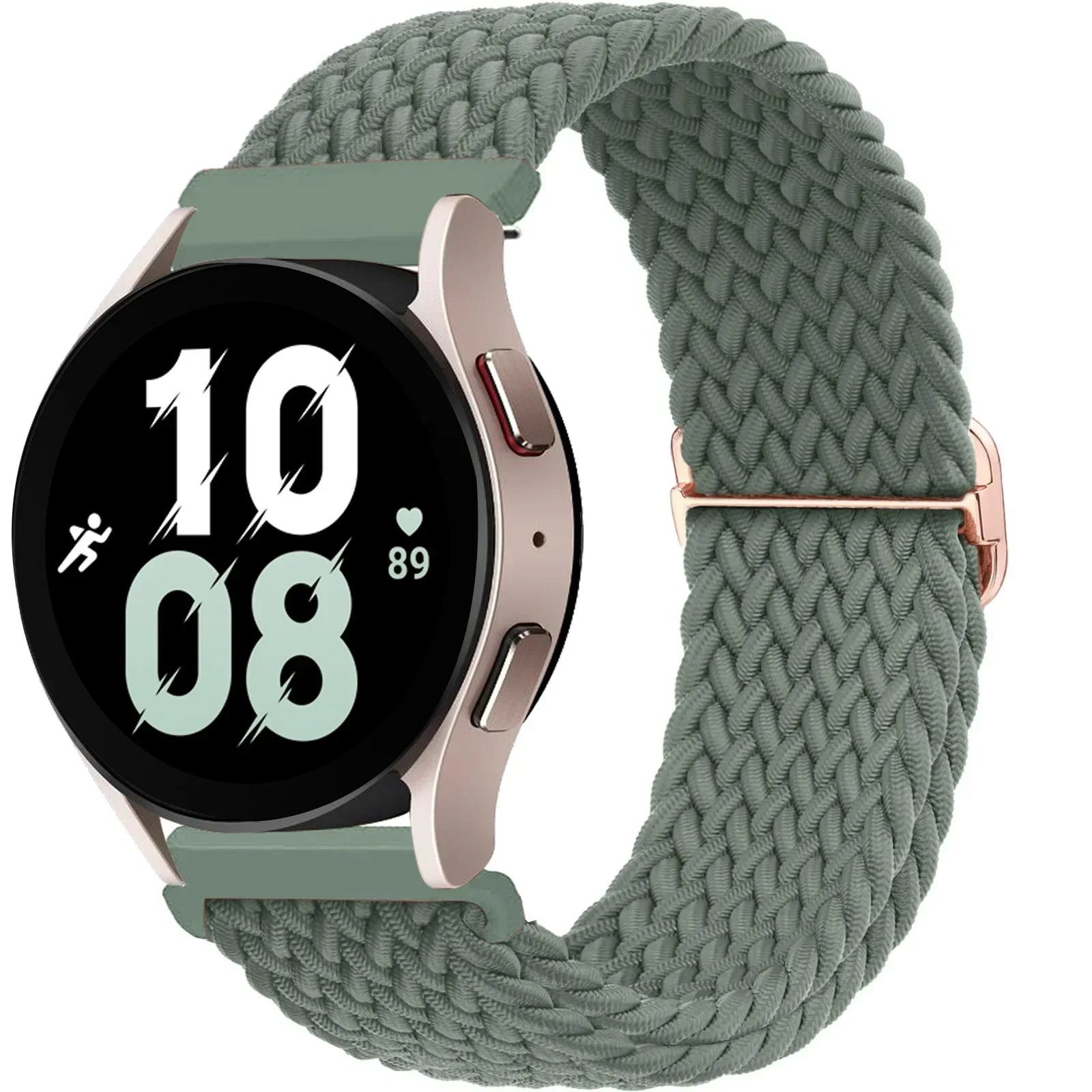 20mm 22mm Elastic Braided Nylon Strap for Huawei Watch GT6 5 4Pro 46mm Bracelet for Samsung Galaxy Watch 7 6 5 4 6/4Classic Band