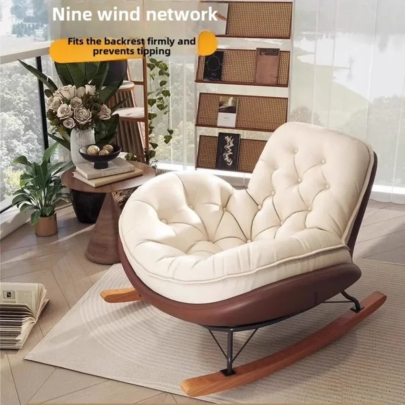 Lazy Sofa, Single Rocking Chair, Lounge Chair, Adult Honeycomb Chair, Balcony, Home Use,internet Celebrity,leisure Rocking Chair