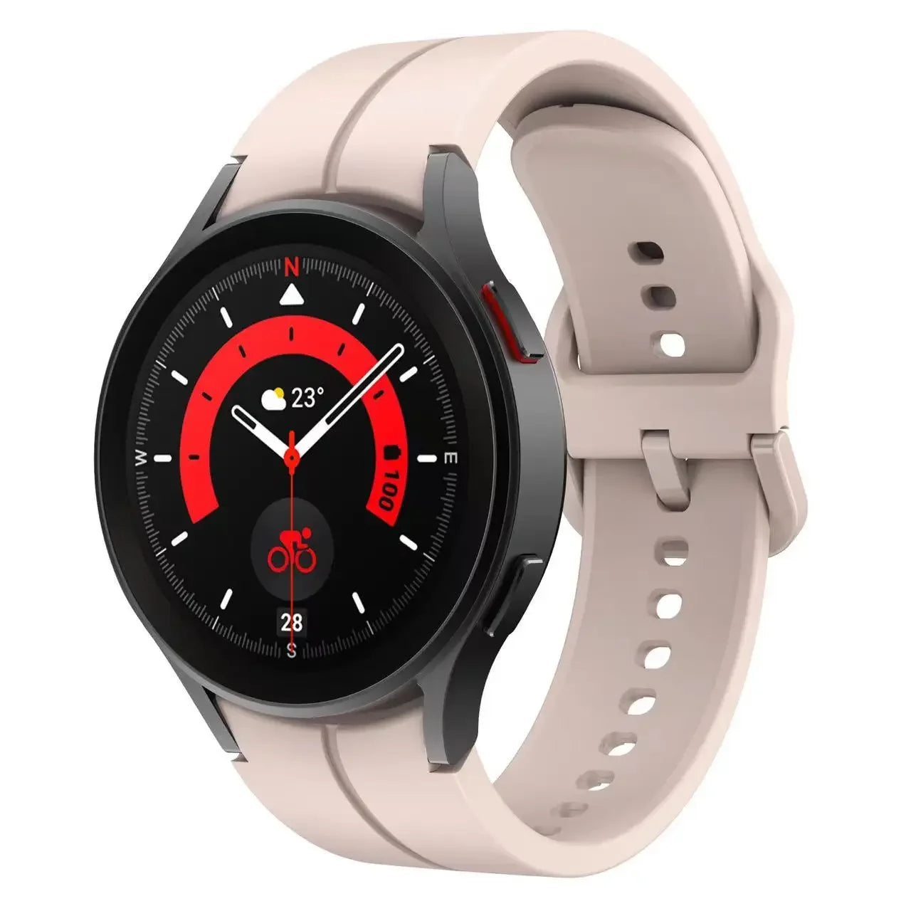 20mm Silicone Strap for Samsung Galaxy Watch 7 6 5 40mm 44mm 5 Pro 45mm Bracelet for Watch 4 6 Classic 46mm 42mm 43mm 47mm Band