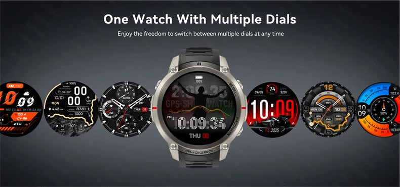 GPS Smart Watch with offline map Swimming Waterproof Sports Tracking Watch Heart Rate Blood Oxygen Sleep GPS positioning Watches