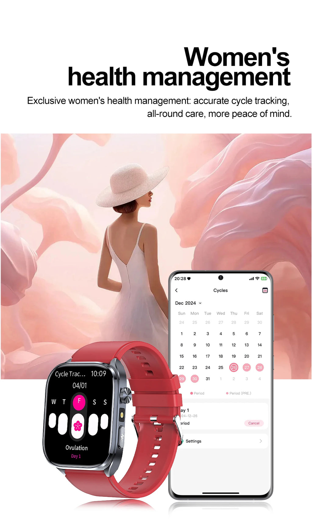 2026 New AI Health Care Accurate detection ECG SmartWatch Blood Pressure lipids Uric Acid Analysis Bluetooth Call Smart Watches
