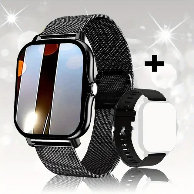2025 Men Smart Watch Fitness Clock Sports Heart Monitor Smartwatch Bluetooth Call Music Playback 1.83'' Wrist Watches for Women