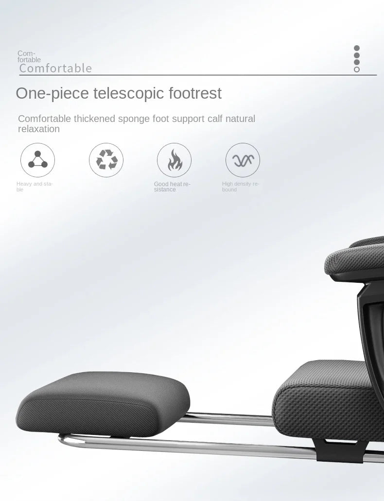 Ergonomic Gaming Office Chair High Back Reclining 145° Adjustable Swivel Computer Desk Chair With Lumbar Support Breathable Mesh