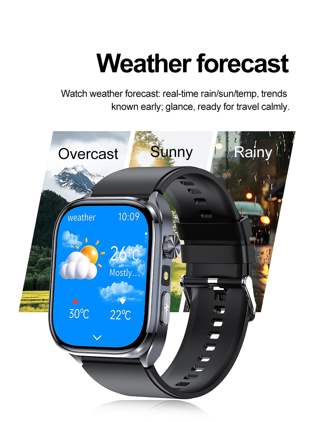 2026 New AI Health Care Accurate detection ECG SmartWatch Blood Pressure lipids Uric Acid Analysis Bluetooth Call Smart Watches