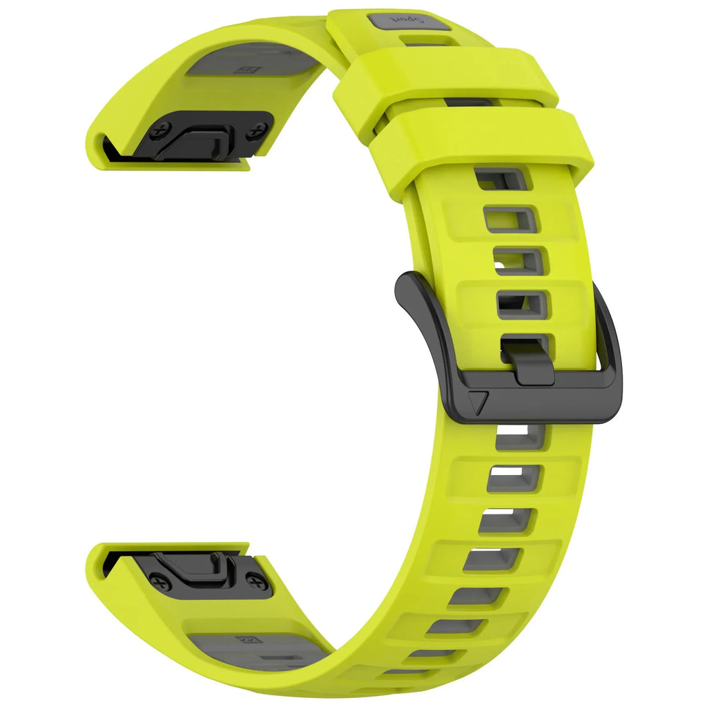 For Garmin Fenix 8 43mm 47mm 51mm Sports Original Silicone Wristband for Garmin Epix/Quatix7/Fenix 7X 6X 7S Pro/Descent Mk3 Band