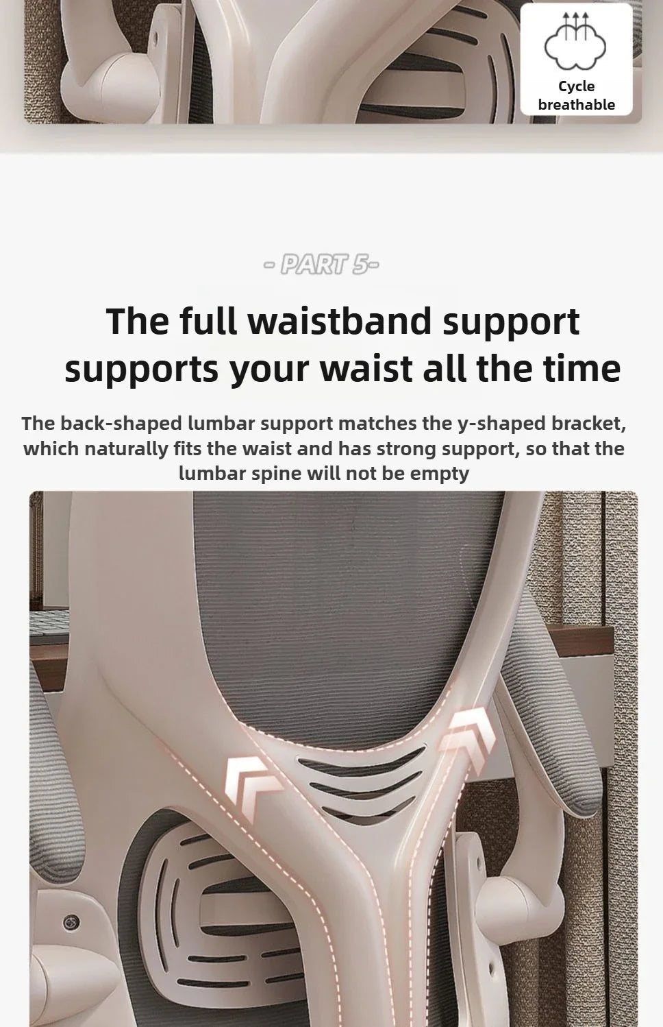 Home Rotating Adjustable Ergonomic Comfortable Sedentary Gaming Chair, Computer Chair, Breathable Office Chair for Staff