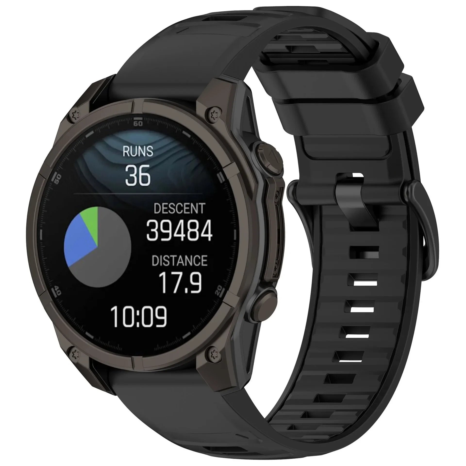 For Garmin Fenix 8 43mm 47mm 51mm Sports Original Silicone Wristband for Garmin Epix/Quatix7/Fenix 7X 6X 7S Pro/Descent Mk3 Band