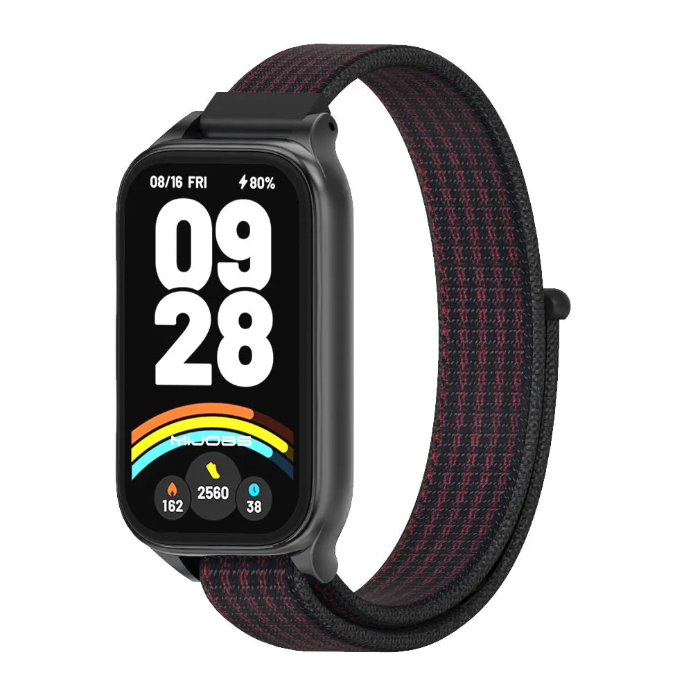 Strap For Mi Band 9 Active Watchband for Mi Band 8 Active 9 Active Silicone Wristband for Mi Band 9 Active Smartband Accessories