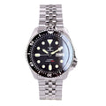Diving Tandorio NH36 Week Date Steel Mechanical Watch Men 120clicks Bezel Chapter Ring 3.8 Crown 20ATM Waterproof SKX Mod Clock