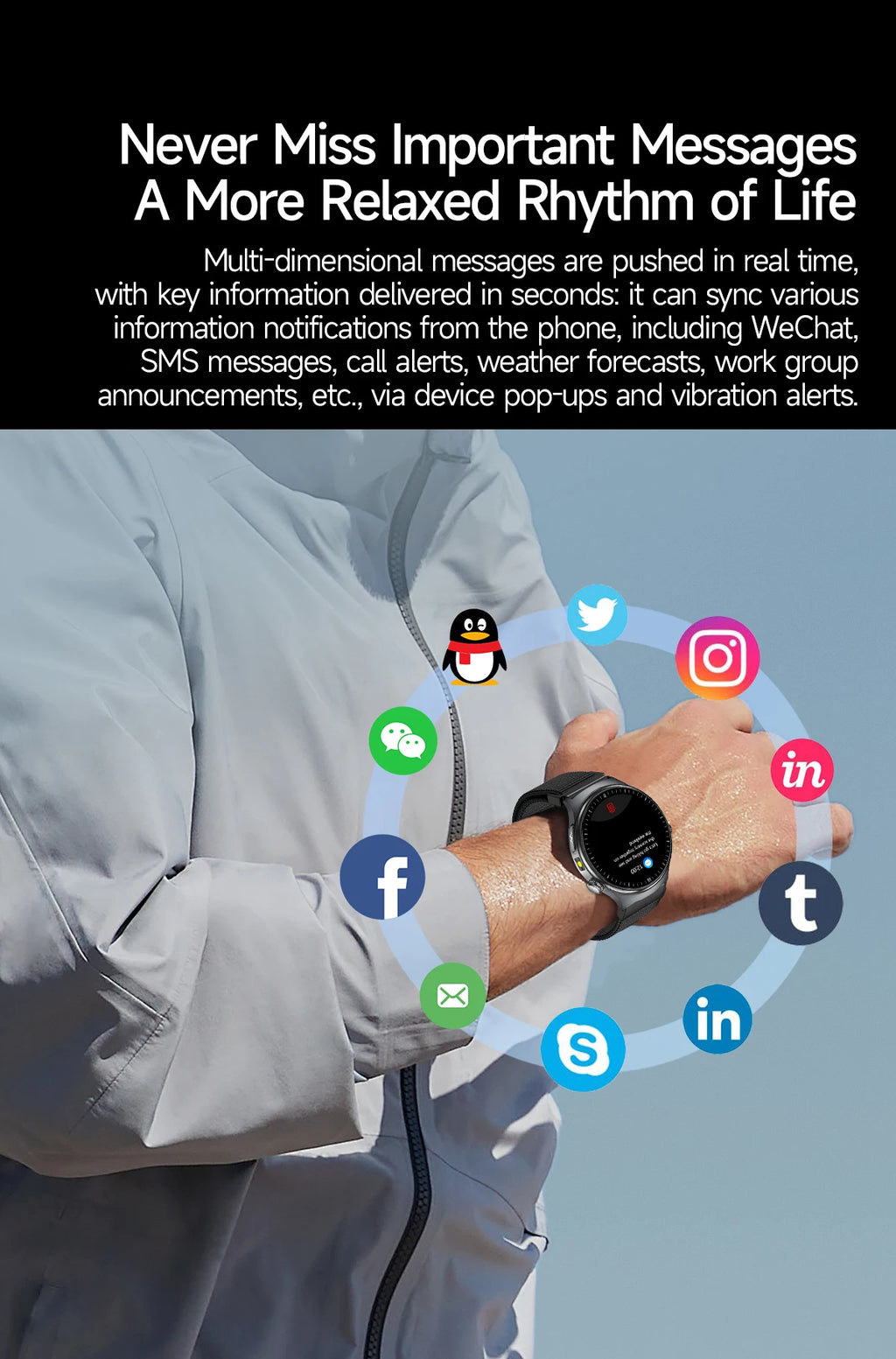 Newly Upgared Precise Health Diagnosis Smart Watch ECG Uric Acid Blood Pressure Micro Physical Examination Clock For Android iOS